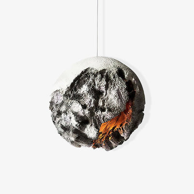 Ilphaara Irregular Planet Plastic Pendant Lamp