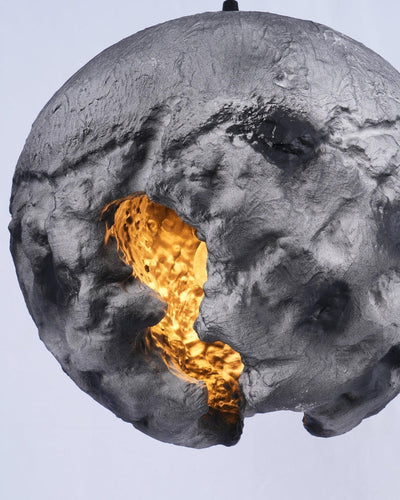 Ilphaara Irregular Planet Plastic Pendant Lamp