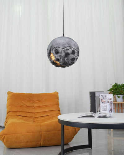 Ilphaara Irregular Planet Plastic Pendant Lamp