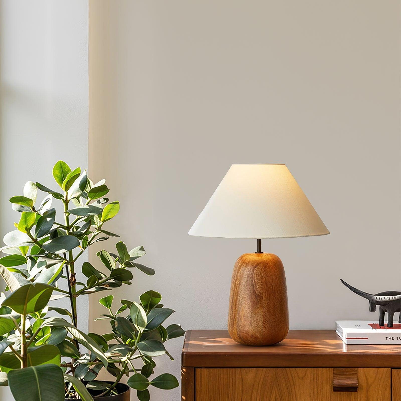 Syloraya Modern Wood Table Lamp