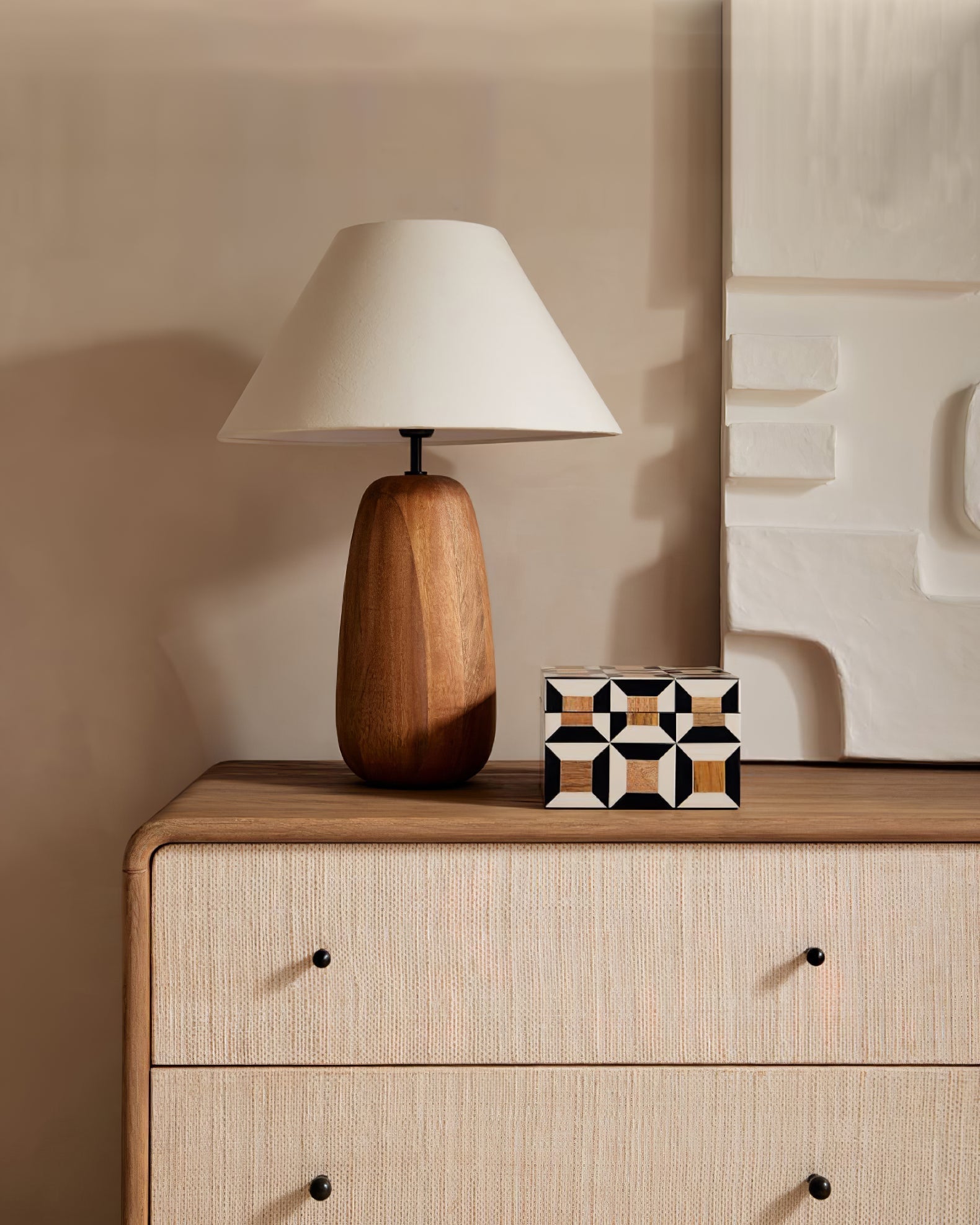 Lindenier Wood Table Lamp