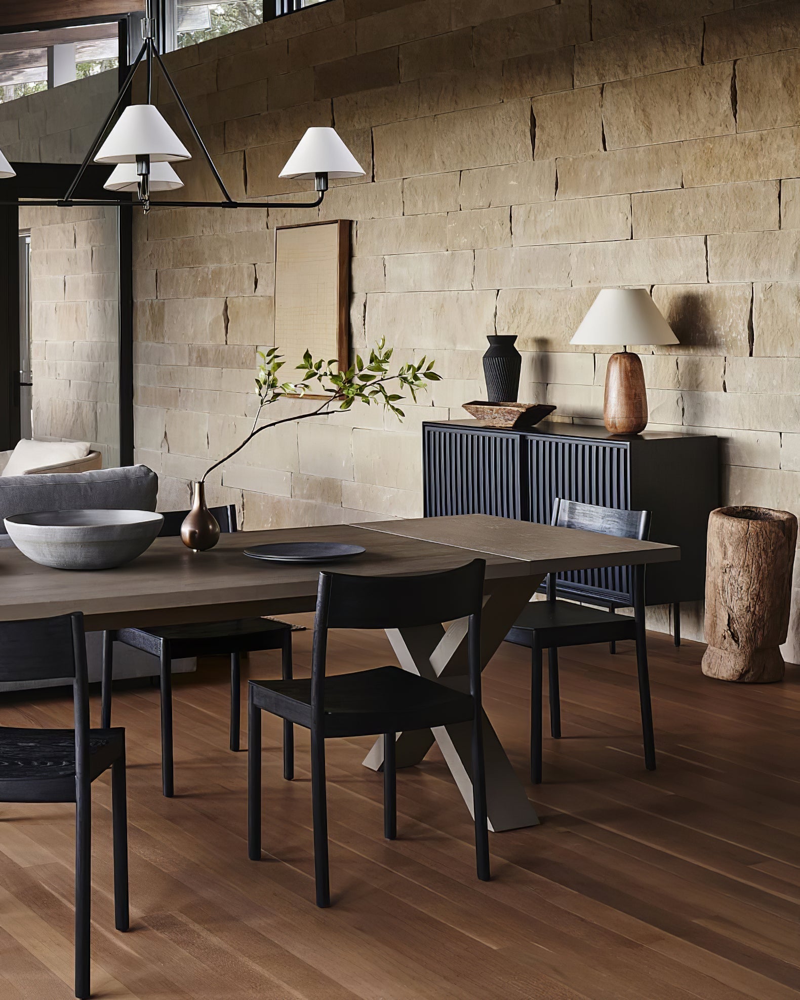 Lindenier Wood Table Lamp