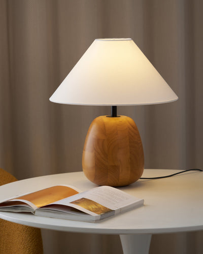 Syloraya Modern Wood Table Lamp