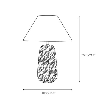 Lindenier Wood Table Lamp