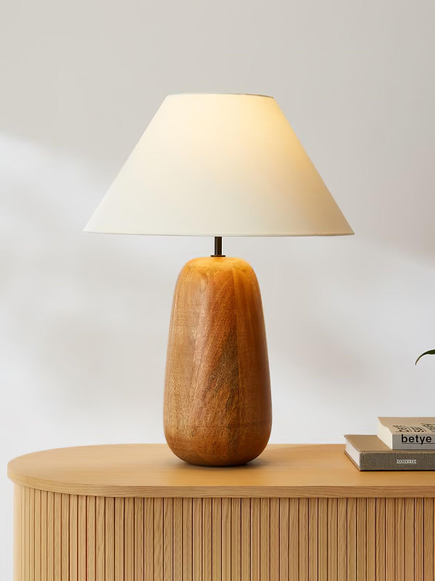 Syloraya Modern Wood Table Lamp