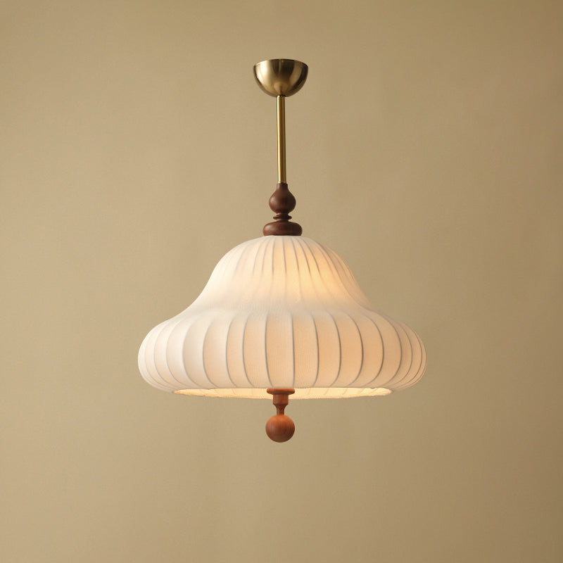 Caserielle Pendant Lamp Blooming Flower Shape Brass