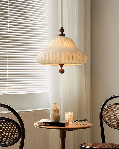 Caserielle Pendant Lamp Blooming Flower Shape Brass