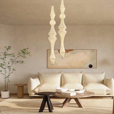 Zonoria Artisanal Silk Pendant Light