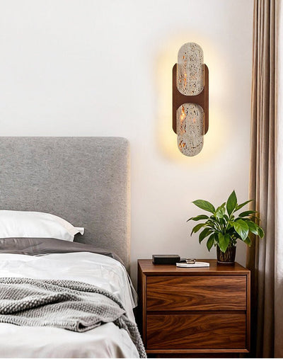 Valarise Travertine Wall Light