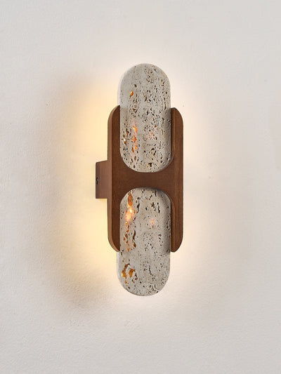 Valarise Travertine Wall Light