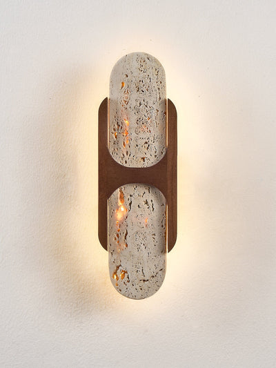 Valarise Travertine Wall Light