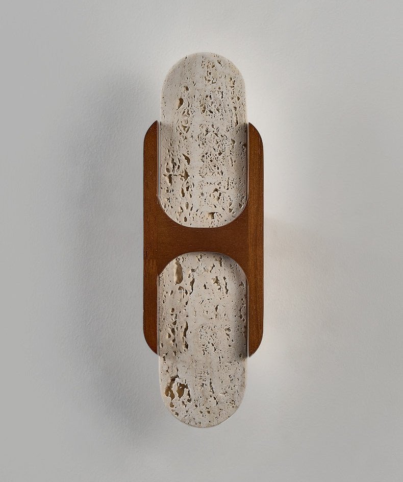 Valarise Travertine Wall Light