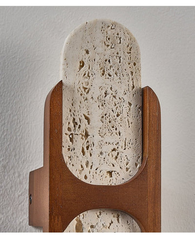 Valarise Travertine Wall Light