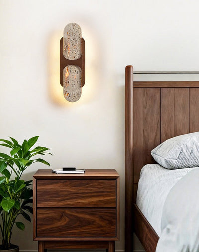 Valarise Travertine Wall Light