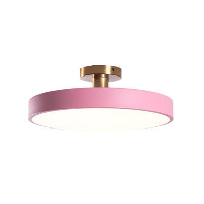 Solara Ceiling Lamp Flush Mount Black and Gold Modern - Neutral Decor