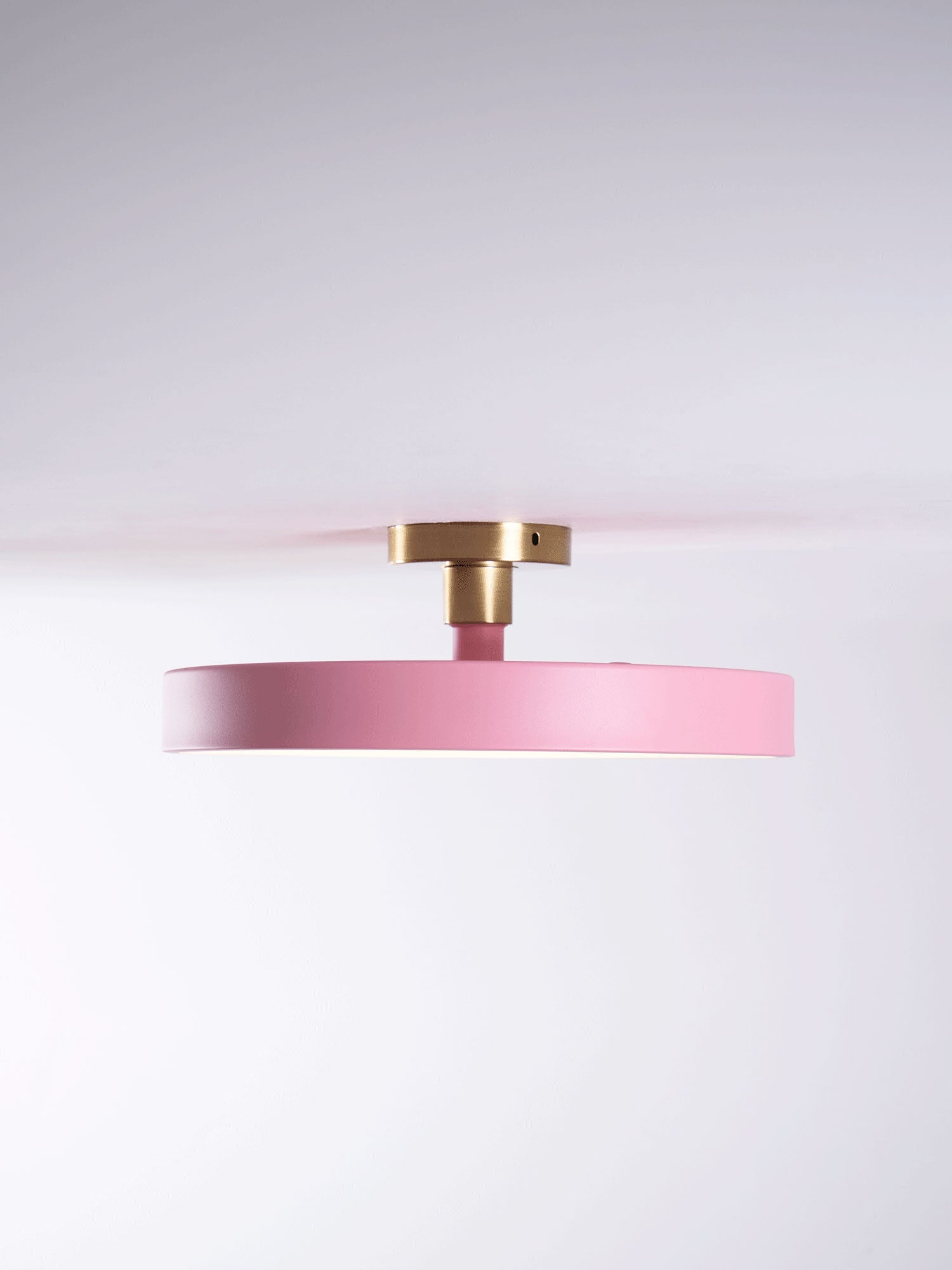 Solara Ceiling Lamp Flush Mount Black and Gold Modern - Neutral Decor