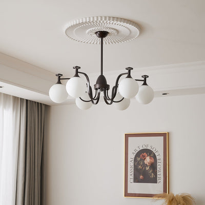 Zotheira Elegance Vintage Glass Chandelier