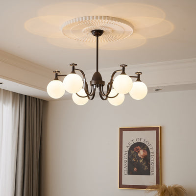 Zotheira Elegance Vintage Glass Chandelier