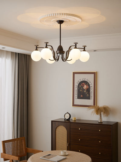Zotheira Elegance Vintage Glass Chandelier