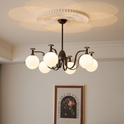 Zotheira Elegance Vintage Glass Chandelier
