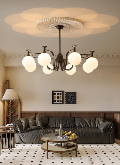 Zotheira Elegance Vintage Glass Chandelier