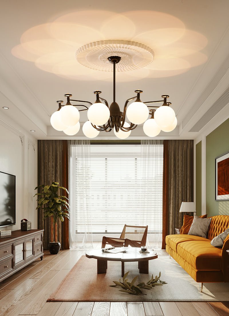 Zotheira Elegance Vintage Glass Chandelier