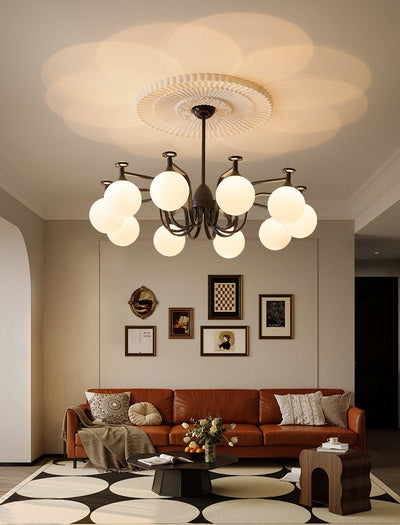 Zotheira Elegance Vintage Glass Chandelier
