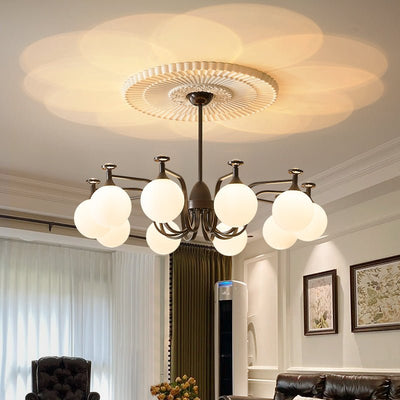Zotheira Elegance Vintage Glass Chandelier