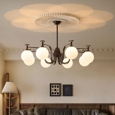 Zotheira Elegance Vintage Glass Chandelier