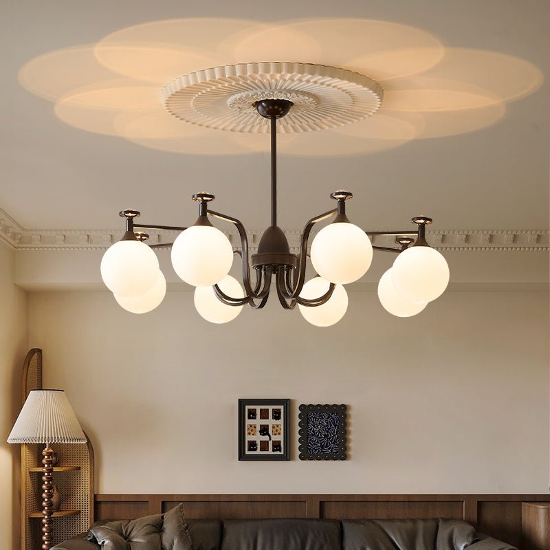 Zotheira Elegance Vintage Glass Chandelier