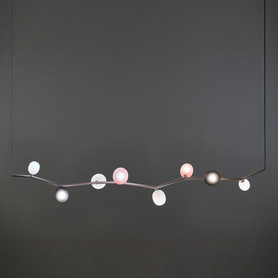 Evmirion Modern Minimalist Horizontal Glass Pendant Lamp