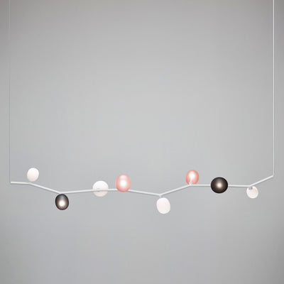 Evmirion Modern Minimalist Horizontal Glass Pendant Lamp