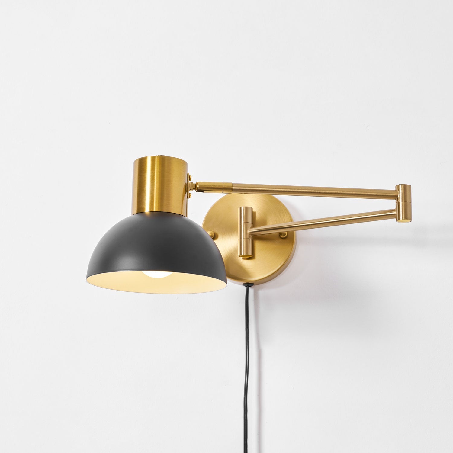 Havengrove Adjustable Arm Plug In Indoor Wall Light