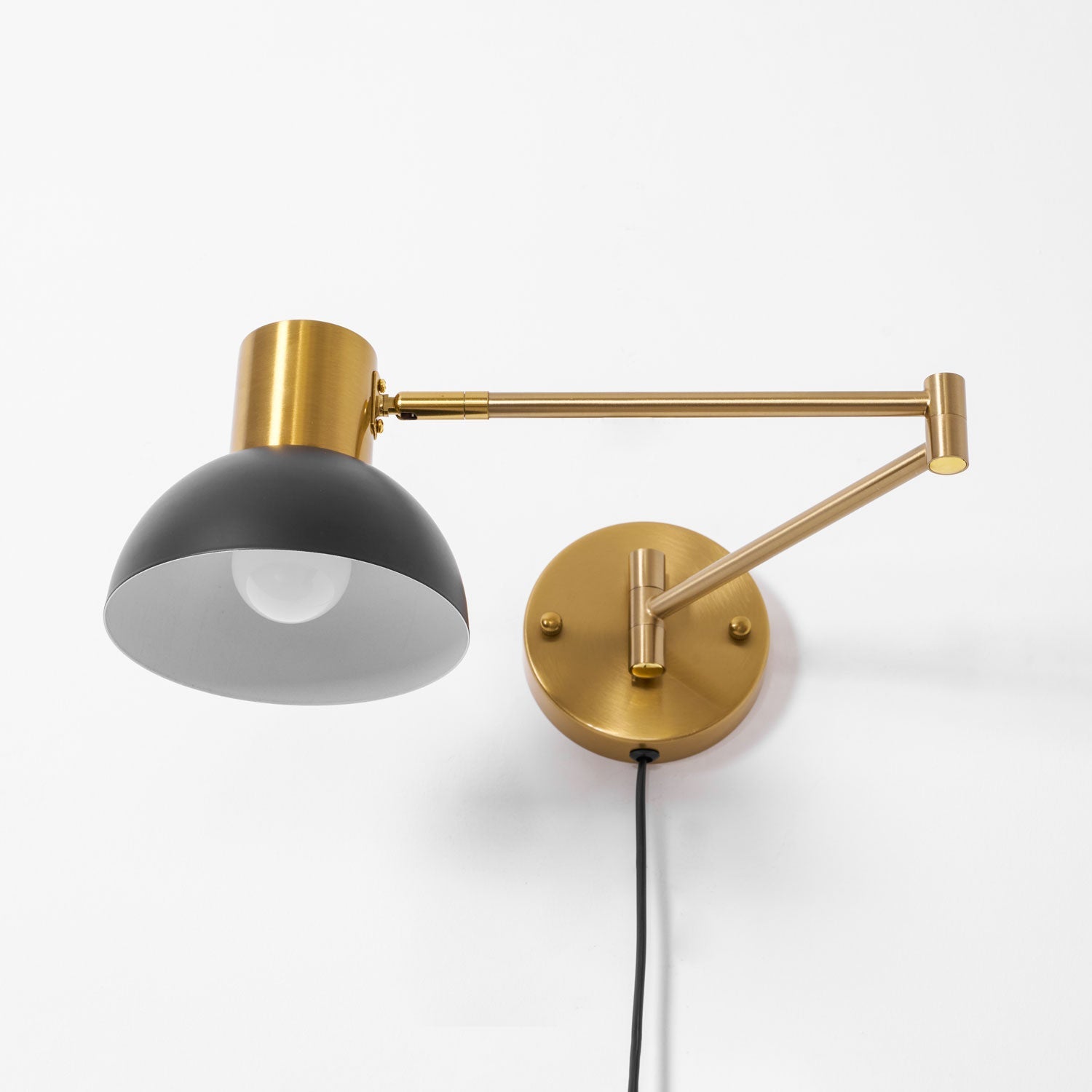Havengrove Adjustable Arm Plug In Indoor Wall Light