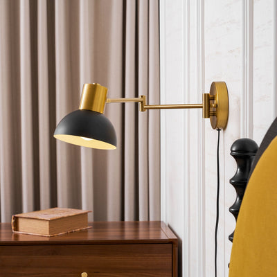 Havengrove Adjustable Arm Plug In Indoor Wall Light
