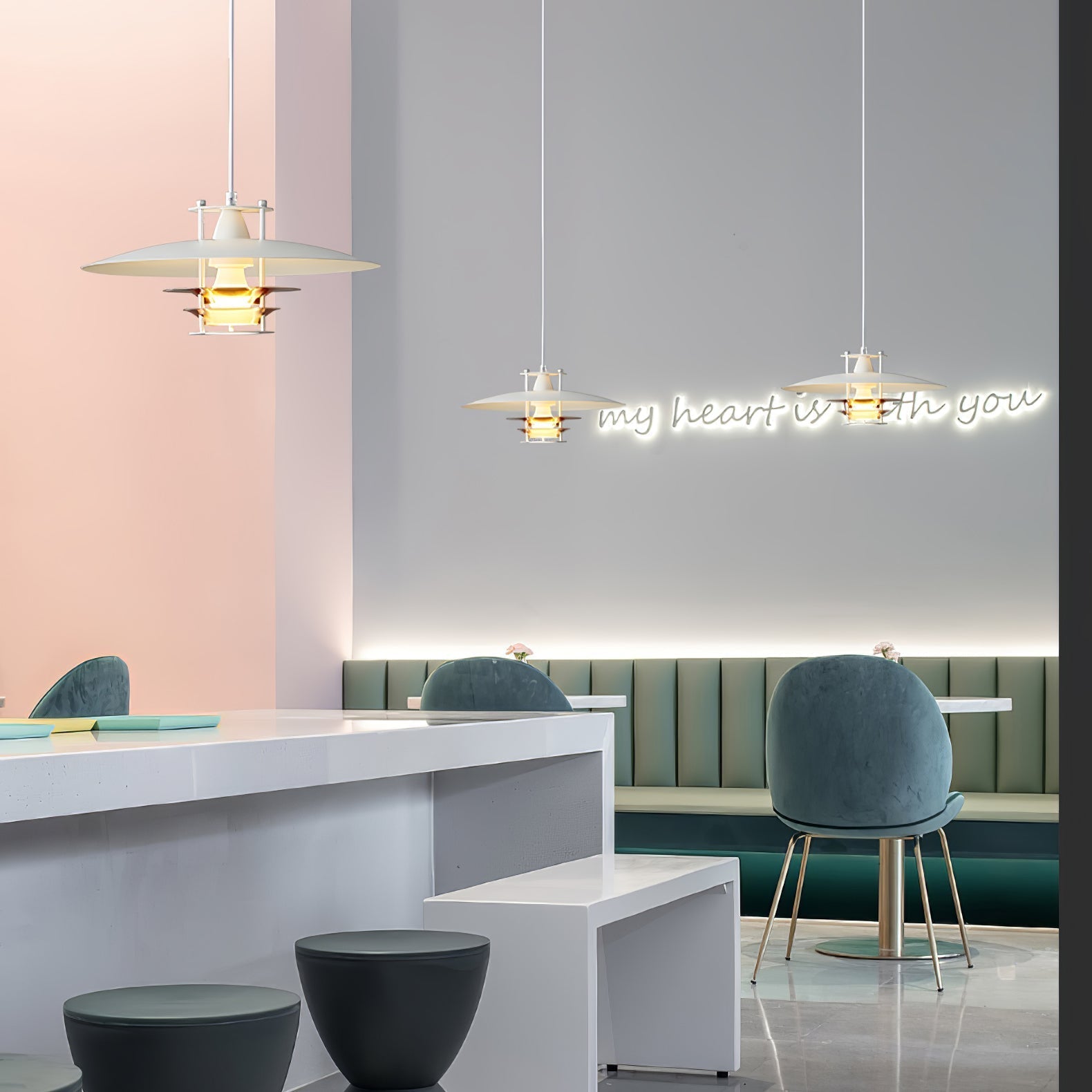 Feraaya Modern Aluminum Pendant Light