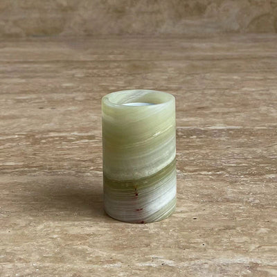 Cireian Jade Candle Holder
