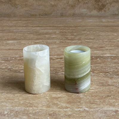 Cireian Jade Candle Holder