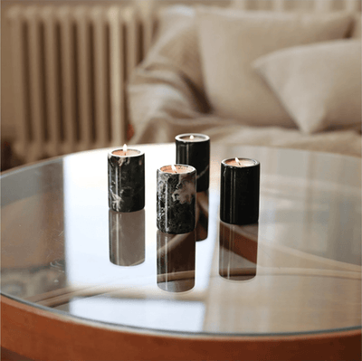 Cireian Jade Candle Holder