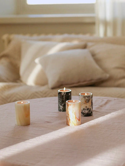 Cireian Jade Candle Holder