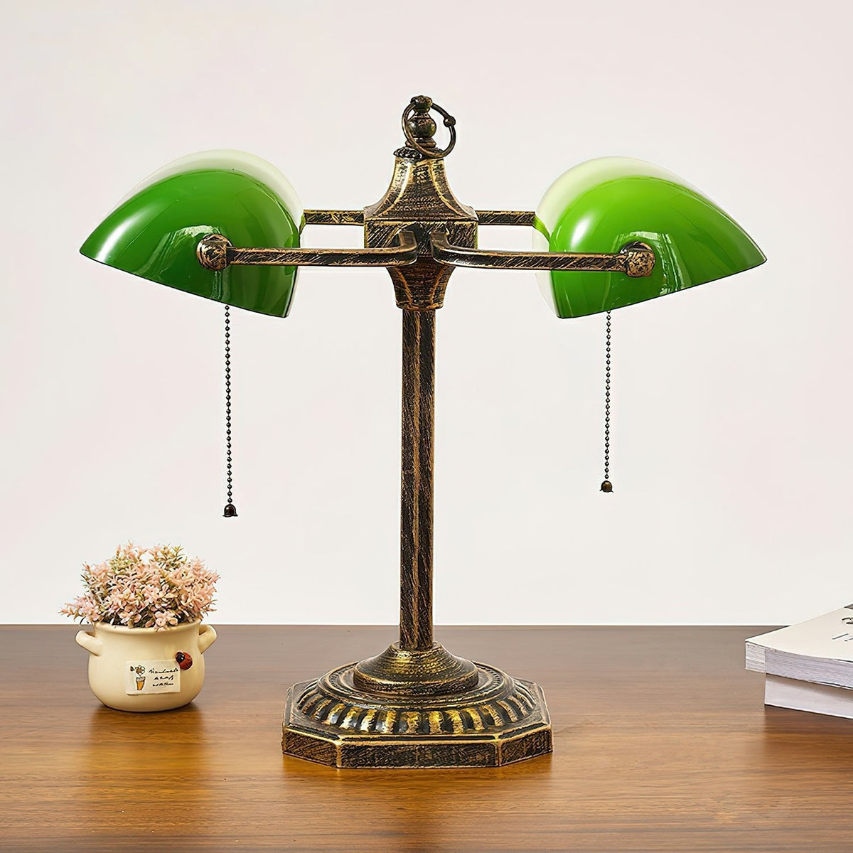 Osilel Vintage Brass Desk Lamp