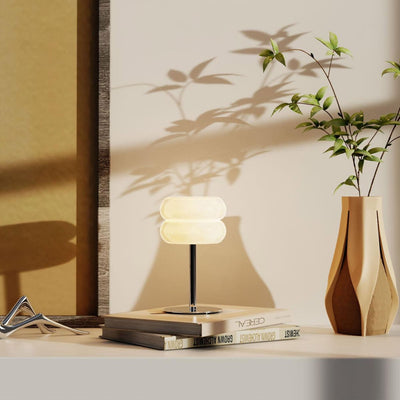 Nivaraine Alabaster Donut Table Lamp