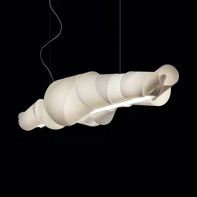 Ribbon Playful PVC Chandelier