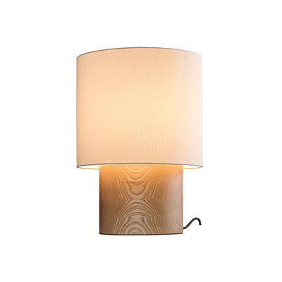 Alvira Minialist Wood Table Lamp