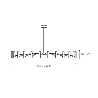 Lumaraine Industrial Chandelier