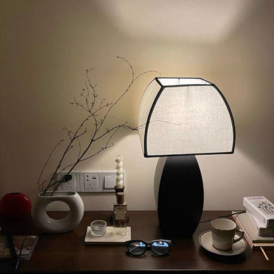 Alux Minimalist Fabric Table Lamp