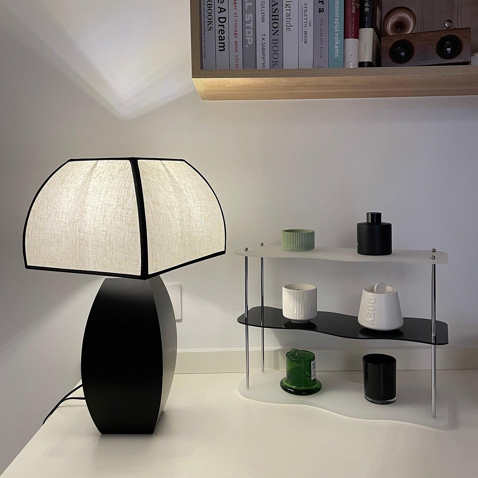 Alux Minimalist Fabric Table Lamp