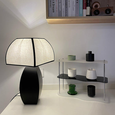 Alux Minimalist Fabric Table Lamp