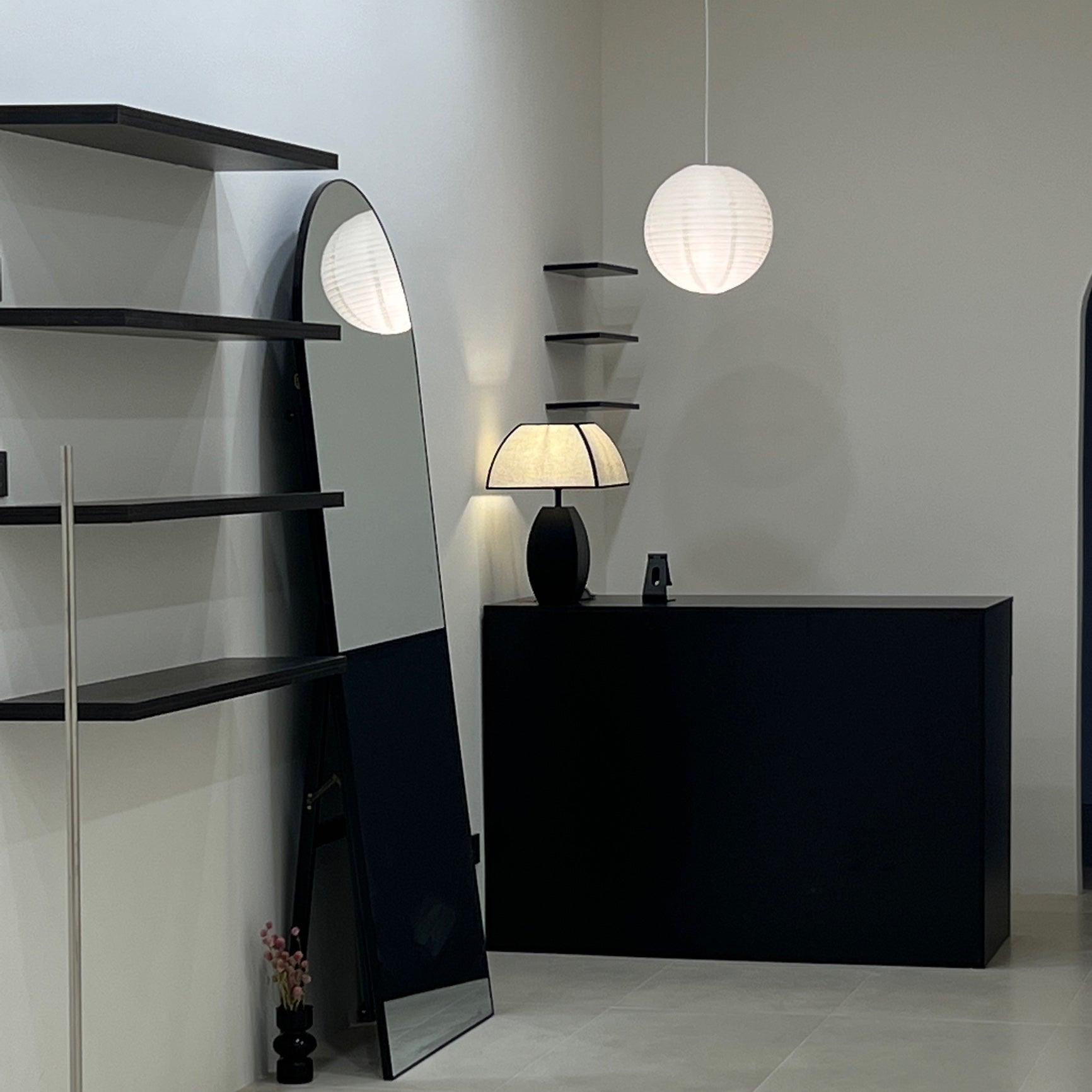 Alux Minimalist Fabric Table Lamp