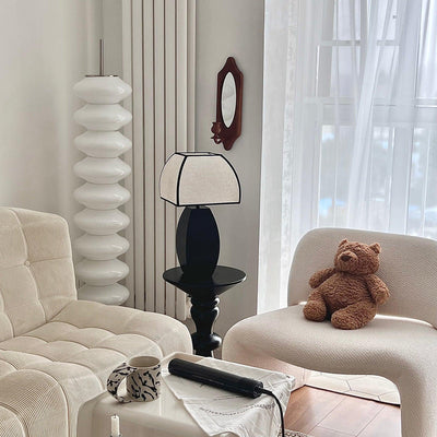 Alux Minimalist Fabric Table Lamp